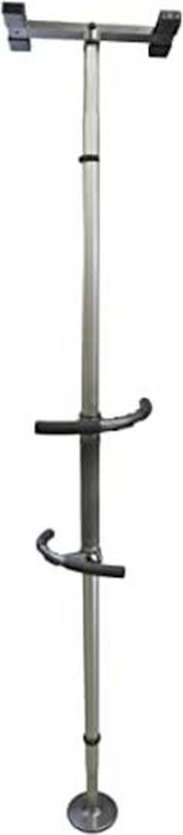 מוט עזר לקימה עם ידיות אחיזה מתכווננות