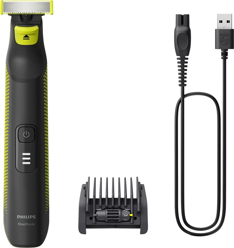 מכונת גילוח נטענת רטוביבש Philips פיליפס OneBlade Pro QP650615