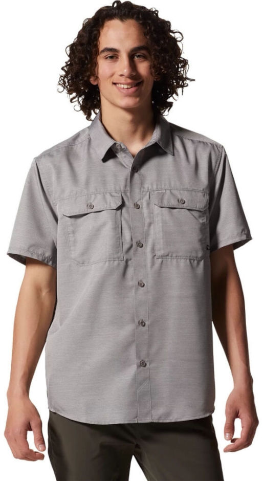 Mountain Hardwear Canyon Pro Chemise à Manches Longues, Homme, Dark Army, XX-Large