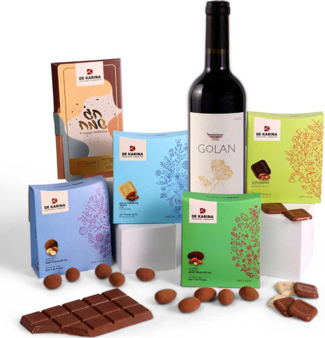 מארז שוקולד מתנה Fine & Wine