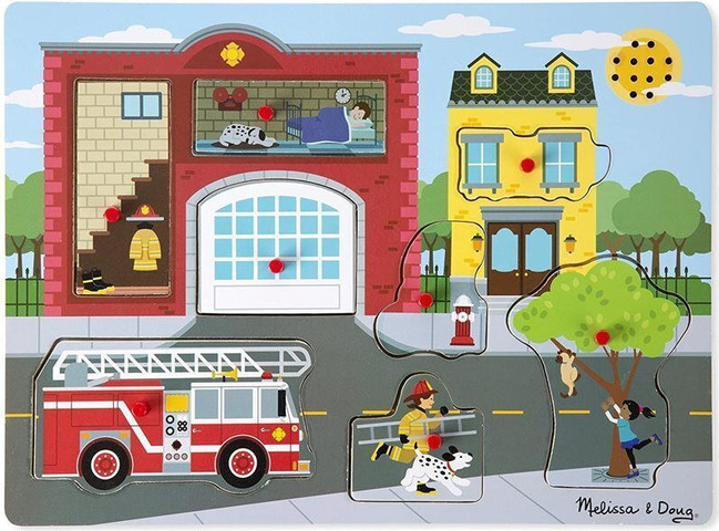 פאזל צלילים מכבי אש - Melissa and Doug
