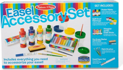 ערכת אביזרי צביעה גדולה ללוח ציור - Melissa and Doug