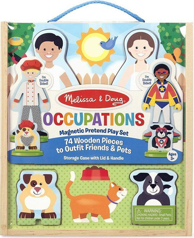 סט מגנטי מקצועות - Melissa and Doug