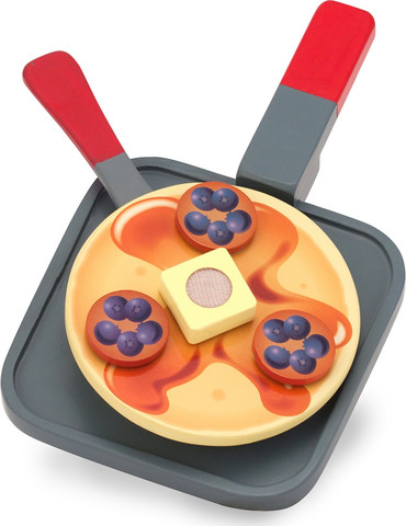 סט מעץ להכנת פנקייק 19 חלקים