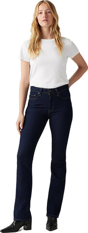 ג'ינס Levis לנשים דגם 725 High Rise Bootcut אורך 32