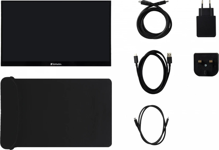 מסך מחשב ‏17.3 ‏אינטש Verbatim Portable Touchscreen Monitor PMT-17 49593 Full HD
