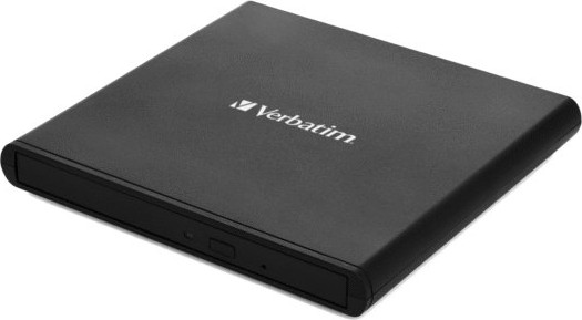 צורב DVD נייד חיצוני שחור Verbatim External Slimline