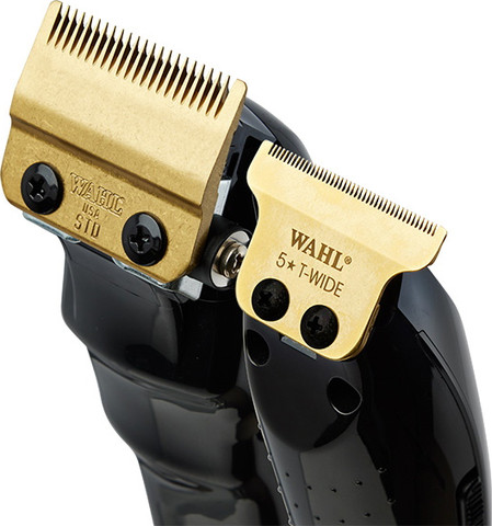 זוג מכונות תספורת WAHL וול Barbr 3025726 Magic Clip+Detailer Black Limited Combo Edition