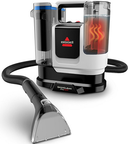 מכונת ניקוי חשמלית לניקוי ריפודים Bissell ביסל SpotClean ProHeat 3924N