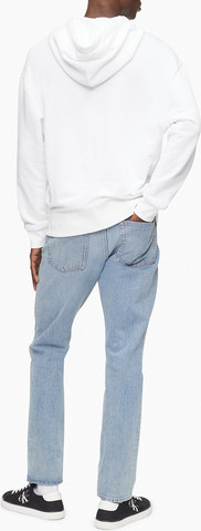 קפוצ'ון Calvin Klein לגברים דגם Logo French Terry