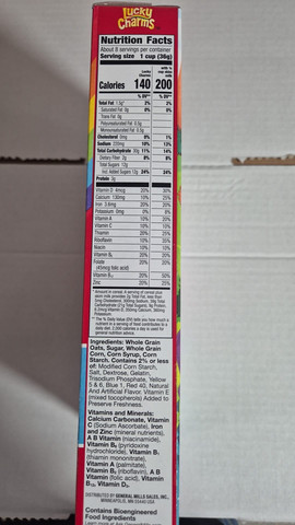 Lucky Charms Jumbo Rainbows לאקי צ׳ארמס ריינבו ענקיים
