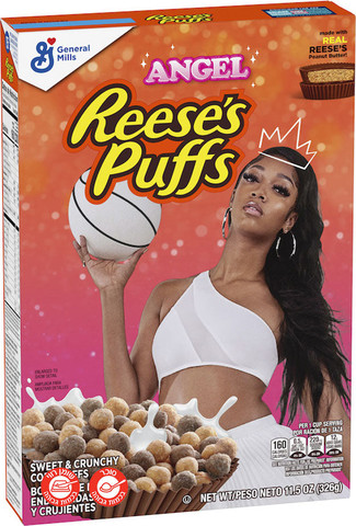 Reese's Puffs 326g Angel ריסס דגני בוקר מהדורה מיוחדת אנג'ל