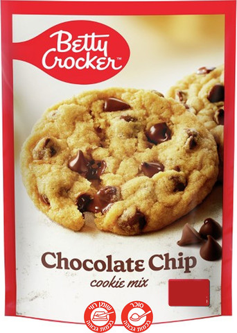 Betty Crocker Chocolate Chip בטי קרוקר מיקס שוקולד צ'יפס להכנה מהירה
