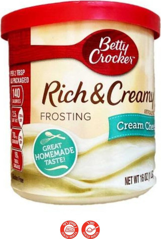 Betty Crocker Creame Cheese - קרם גבינה לעוגה