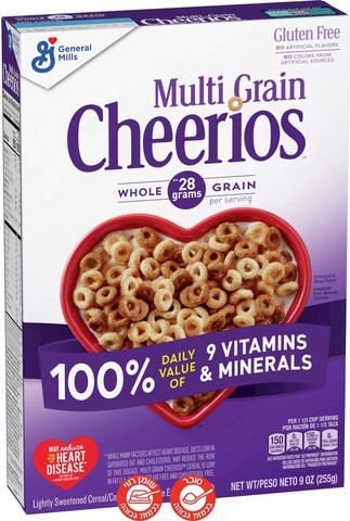 Cheerios Multi Grin Gluten Free צ'יריוס שיבולת מולטי ללא גלוטן