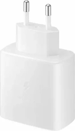 מטען קיר מהיר Samsung Super Fast Charger 45W בצבע לבן