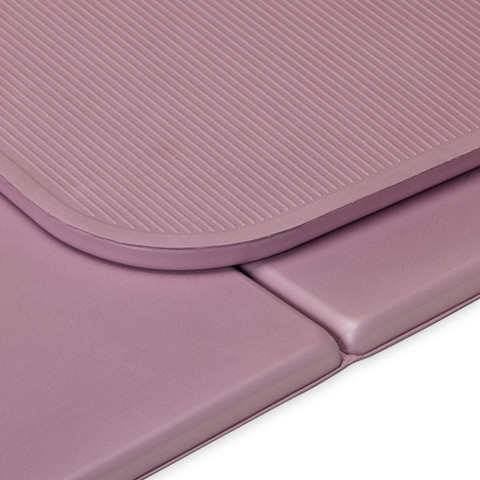 מזרן כושר 12 מ"מ Easy-Fold Fitness Mat DUSTY PINK