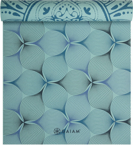 מזרן יוגה פרימיום 6 מ"מ דו צדדי REVERSIBLE PRINTED YOGA MAT  MANDALA