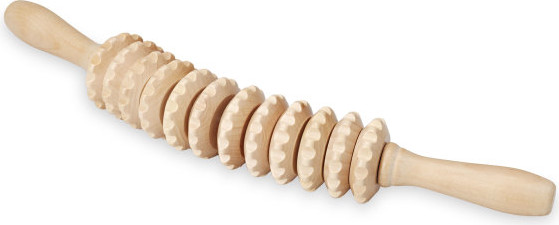 רולר עיסוי קמור מעץ - RELAX CURVED MASSAGE ROLLER