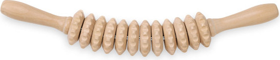 רולר עיסוי קמור מעץ - RELAX CURVED MASSAGE ROLLER
