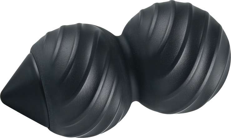 מעסה רטט חשמלי דו מוקדי VIBRATING DUO POINT MASSAGER - BLACK