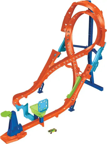 הוט ווילס אקשן מארז 2 מסלולים מפותלים - Hot Wheels