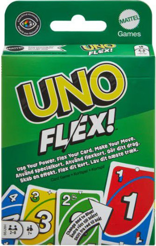 UNO משחק קלפים אונו הקלף הגמיש