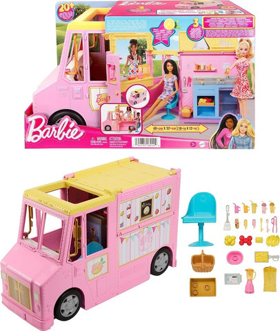 ברבי משאית דוכן לימונדה - Barbie