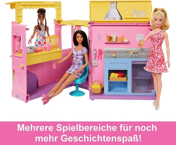 ברבי משאית דוכן לימונדה - Barbie