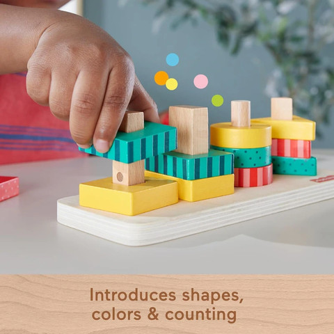 מגדל צורות גאומטרי - Fisher Price