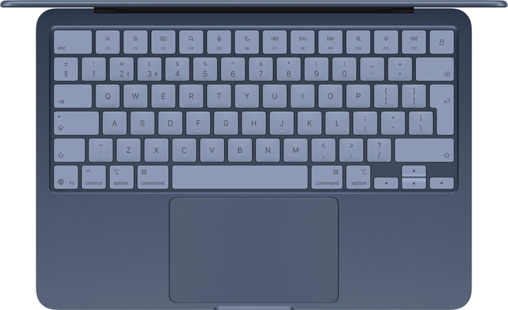 מחשב נייד Apple MacBook Neo מסך 13 אינץ' שבב A18 Pro זיכרון 8GB דיסק 256GB SSD - מקלדת עברית אנגלית - צבע כחול אינדיגו