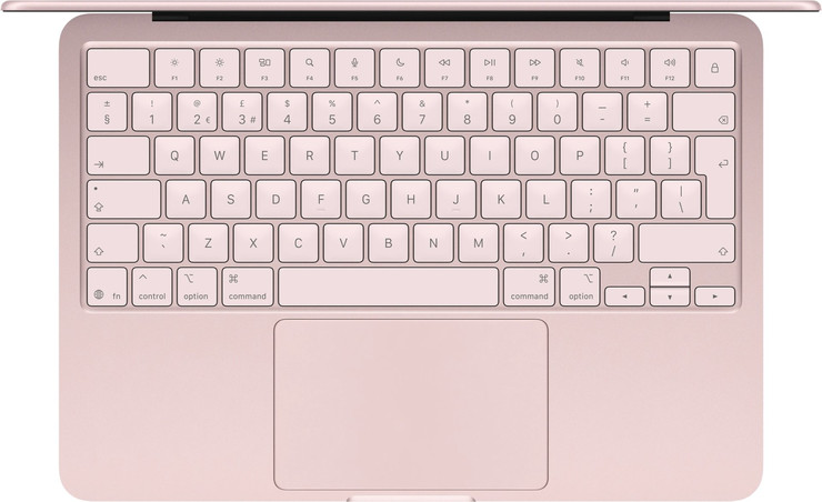 מחשב נייד Apple MacBook Neo מסך 13 אינץ' שבב A18 Pro זיכרון 8GB דיסק 256GB SSD - מקלדת עברית אנגלית - צבע ורוד