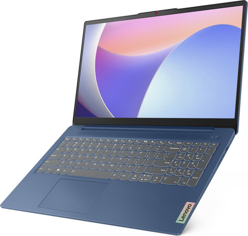מחשב נייד Lenovo IdeaPad Slim 3 15.6" FHD - מעבד Intel N200 - זיכרון 8GB - כונן 128GB - צבע Abyss Blue - כולל Win 11 Home S