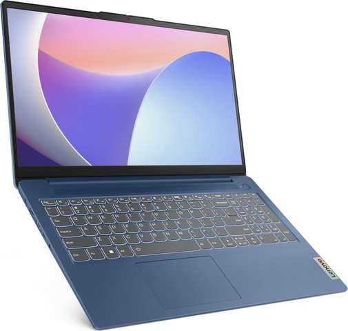 מחשב נייד Lenovo IdeaPad Slim 3 15.6" FHD - מעבד Intel N200 - זיכרון 8GB - כונן 128GB - צבע Abyss Blue - כולל Win 11 Home S