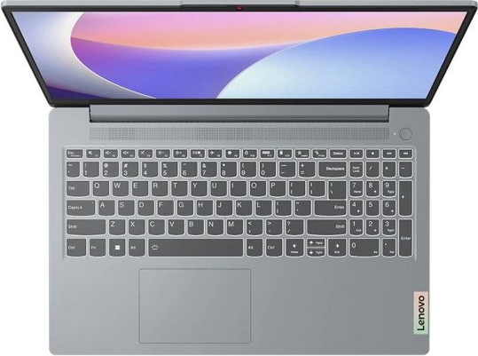 מחשב נייד Lenovo IdeaPad Slim 3 15.6" FHD - מעבד Intel N200 - זיכרון 8GB - כונן 128GB - צבע Arctic Grey - כולל Win 11 Home S