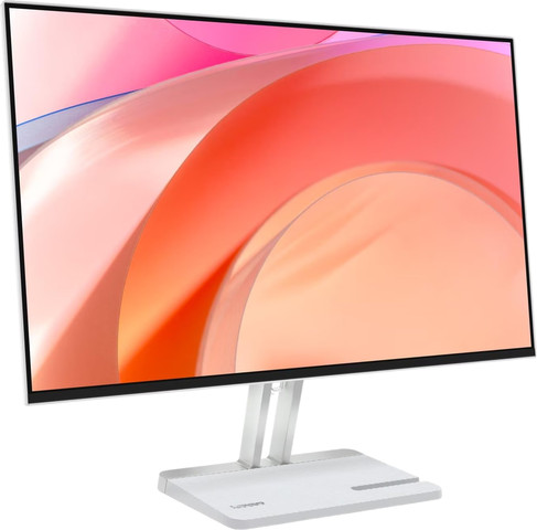 מסך מחשב Lenovo L27-4C מסך 27" FHD IPS קצב רענון 144Hz - צבע Cloud Grey