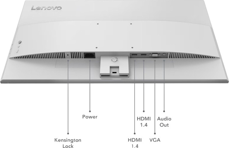 מסך מחשב Lenovo L27-4C מסך 27" FHD IPS קצב רענון 144Hz - צבע Cloud Grey