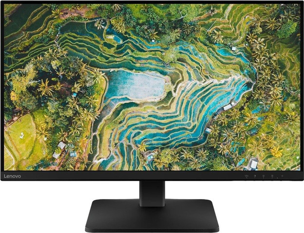 מסך מחשב Lenovo L27qe 27" QHD IPS 100Hz שחור