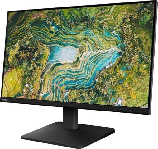 מסך מחשב Lenovo L27qe 27" QHD IPS 100Hz שחור