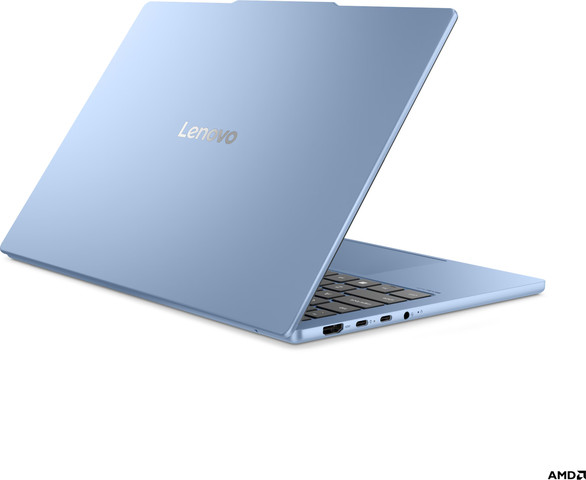 מחשב נייד Lenovo IdeaPad Slim 5 13.3" - Ryzen 7 7735HS - זיכרון 16GB - כונן 512GB SSD - Win 11 Pro - צבע Polar Blue