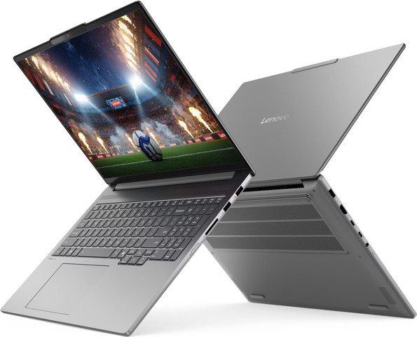 מחשב נייד Lenovo IdeaPad Pro 5 16" 2.8K OLED - מעבד Intel Core Ultra 9 386H - כרטיס מסך RTX 5050 - זיכרון 32GB - כונן 1TB SSD - צבע Luna Grey - כולל Win 11 Pro