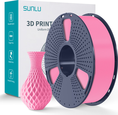 פילמנט PLA Meta – להדפסות מהירות - עם חוזק ואיכות משופרים, בצבע ורוד