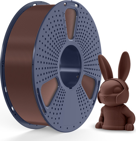 פילמנט PLA Meta – להדפסות מהירות - עם חוזק ואיכות משופרים, בצבע חום שוקולד