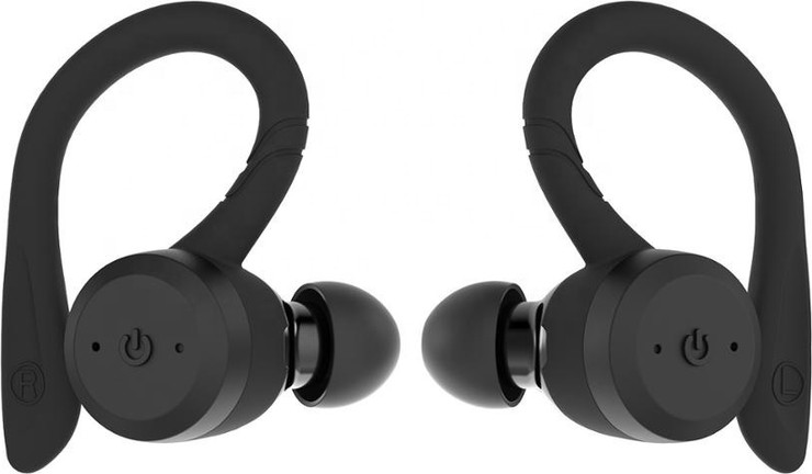 אוזניות ספורט  Bluetooth אלחוטיות סטריאו TWS עם מיקרופון מובנה וערכת הטענה מהירה
