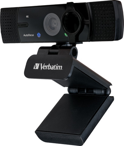 מצלמת אינטרנט Verbatim 4K Dual Mic AutoFocus