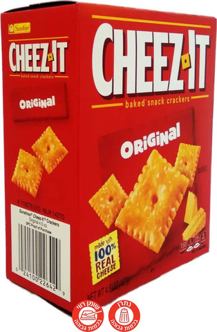 Cheez-IT קרקרים אפויים בטעם גבינה המקורי