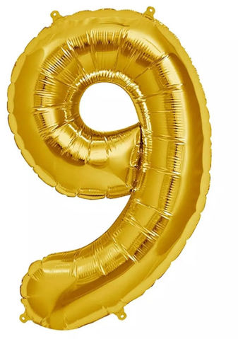 בלון מיילר 36 - זהב ספרה 9