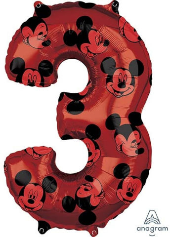 בלון מיילר 26 - מיקי אדום ספרה 3