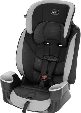 כיסא בטיחות משולב בוסטר מאסטרו ספורט Maestro Sport - שחור/אפור