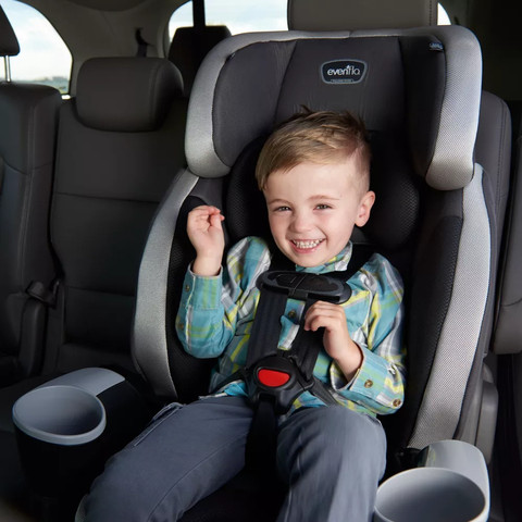כיסא בטיחות משולב בוסטר מאסטרו ספורט Maestro Sport - שחור/אפור
